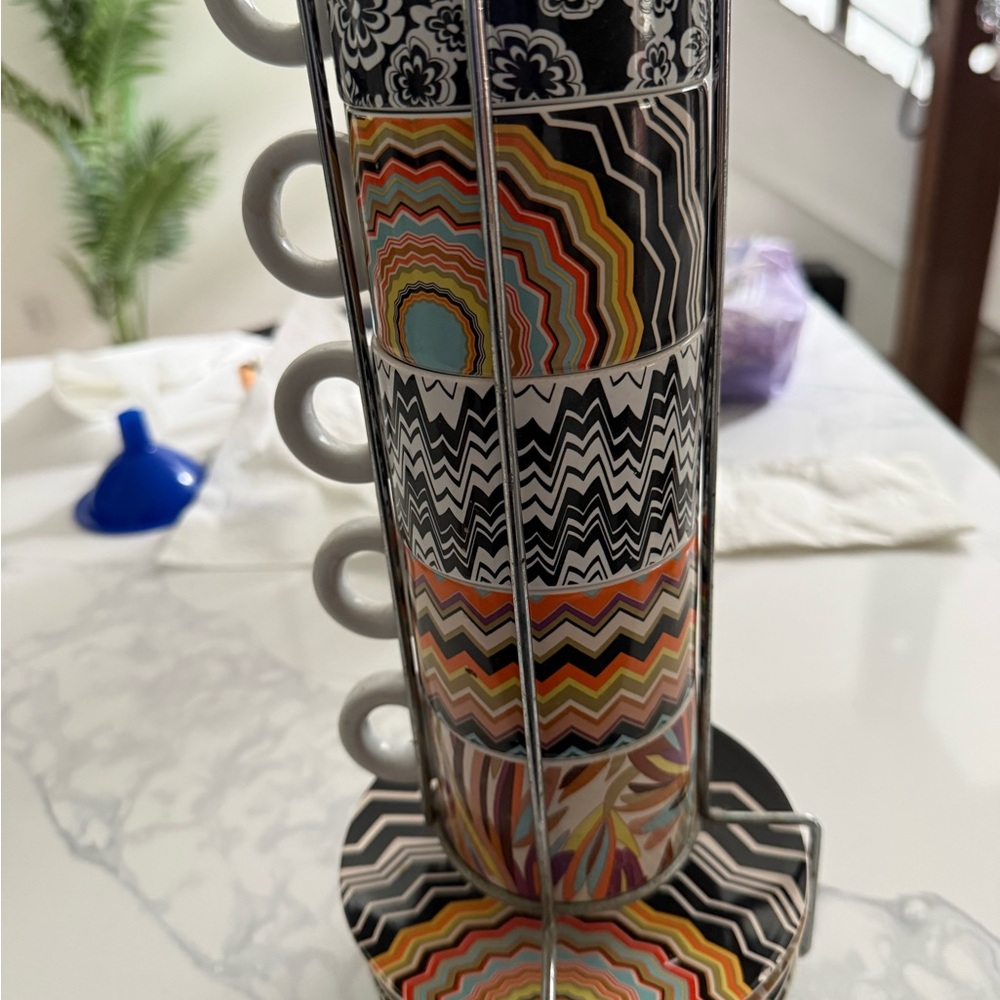 Missoni for Target Multicolor Espresso Cup Set